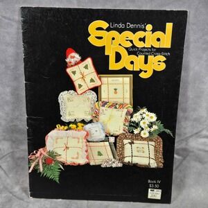 Special Days Cross Stitch Patterns Linda Dennis 1980